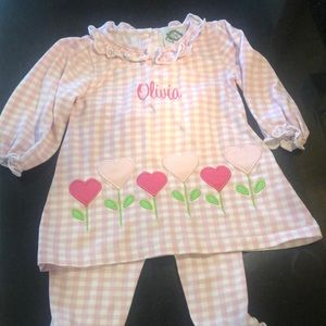 Valentines Day Heart Playsuit